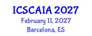 International Conference on Soft Computing, Artificial Intelligence and Applications (ICSCAIA) February 11, 2027 - Barcelona, Spain