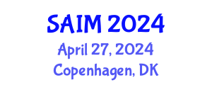 International Conference on Soft Computing, Artificial Intelligence and Machine Learning (SAIM) April 27, 2024 - Copenhagen, Denmark