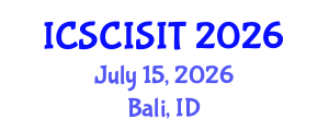 International Conference on Soft Computing, Intelligent Systems and Information Technology (ICSCISIT) July 15, 2026 - Bali, Indonesia