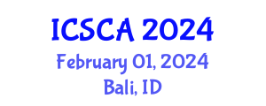 International Conference on Software and Computer Applications (ICSCA) February 01, 2024 - Bali, Indonesia International Conference on Software and Computer Applications (ICSCA) February 01, 2024 - Bali, Indonesia