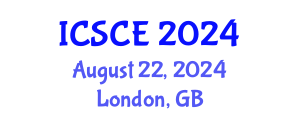 International Conference on Software and Computer Engineering (ICSCE) August 22, 2024 - London, United Kingdom