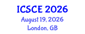 International Conference on Software and Computer Engineering (ICSCE) August 19, 2026 - London, United Kingdom