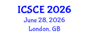 International Conference on Software and Computer Engineering (ICSCE) June 28, 2026 - London, United Kingdom