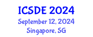 International Conference on Software and Data Engineering (ICSDE) September 12, 2024 - Singapore, Singapore