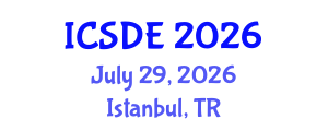 International Conference on Software and Data Engineering (ICSDE) July 29, 2026 - Istanbul, Turkey