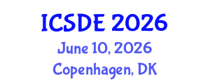 International Conference on Software and Data Engineering (ICSDE) June 10, 2026 - Copenhagen, Denmark