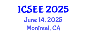 International Conference on Software and Electrical Engineering (ICSEE) June 14, 2025 - Montreal, Canada