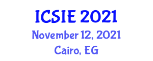 International Conference on Software and Information Engineering (ICSIE) November 12, 2021 - Cairo, Egypt