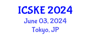 International Conference on Software and Knowledge Engineering (ICSKE) June 03, 2024 - Tokyo, Japan