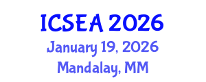 International Conference on Software Engineering Advances (ICSEA) January 19, 2026 - Mandalay, Myanmar International Conference on Software Engineering Advances (ICSEA) January 19, 2026 - Mandalay, Myanmar