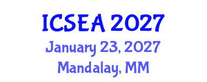 International Conference on Software Engineering Advances (ICSEA) January 23, 2027 - Mandalay, Myanmar International Conference on Software Engineering Advances (ICSEA) January 23, 2027 - Mandalay, Myanmar