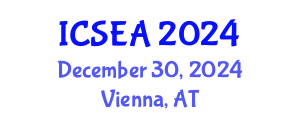 International Conference on Software Engineering and Applications (ICSEA) December 30, 2024 - Vienna, Austria