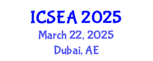International Conference on Software Engineering and Applications (ICSEA) March 22, 2025 - Dubai, United Arab Emirates