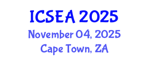 International Conference on Software Engineering and Applications (ICSEA) November 04, 2025 - Cape Town, South Africa