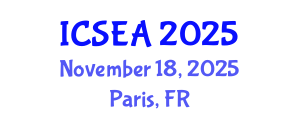 International Conference on Software Engineering and Applications (ICSEA) November 18, 2025 - Paris, France