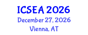 International Conference on Software Engineering and Applications (ICSEA) December 27, 2026 - Vienna, Austria International Conference on Software Engineering and Applications (ICSEA) December 27, 2026 - Vienna, Austria