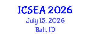 International Conference on Software Engineering and Applications (ICSEA) July 15, 2026 - Bali, Indonesia