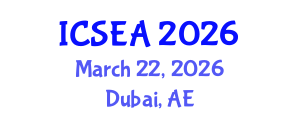 International Conference on Software Engineering and Applications (ICSEA) March 22, 2026 - Dubai, United Arab Emirates