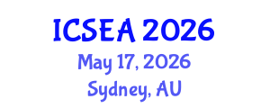 International Conference on Software Engineering and Applications (ICSEA) May 17, 2026 - Sydney, Australia