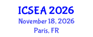 International Conference on Software Engineering and Applications (ICSEA) November 18, 2026 - Paris, France