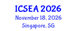 International Conference on Software Engineering and Applications (ICSEA) November 18, 2026 - Singapore, Singapore