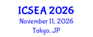 International Conference on Software Engineering and Applications (ICSEA) November 11, 2026 - Tokyo, Japan