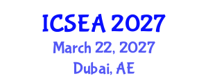 International Conference on Software Engineering and Applications (ICSEA) March 22, 2027 - Dubai, United Arab Emirates International Conference on Software Engineering and Applications (ICSEA) March 22, 2027 - Dubai, United Arab Emirates