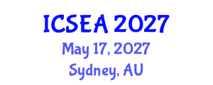 International Conference on Software Engineering and Applications (ICSEA) May 17, 2027 - Sydney, Australia