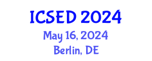 International Conference on Software Engineering and Design (ICSED) May 16, 2024 - Berlin, Germany
