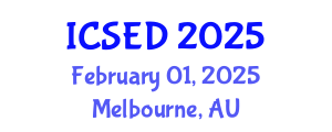 International Conference on Software Engineering and Design (ICSED) February 01, 2025 - Melbourne, Australia