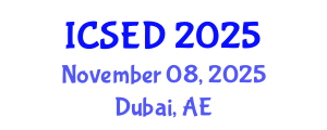 International Conference on Software Engineering and Design (ICSED) November 08, 2025 - Dubai, United Arab Emirates