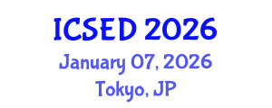 International Conference on Software Engineering and Design (ICSED) January 07, 2026 - Tokyo, Japan