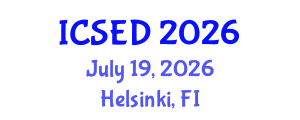 International Conference on Software Engineering and Design (ICSED) July 19, 2026 - Helsinki, Finland