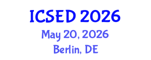 International Conference on Software Engineering and Design (ICSED) May 20, 2026 - Berlin, Germany