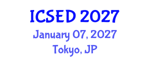 International Conference on Software Engineering and Design (ICSED) January 07, 2027 - Tokyo, Japan International Conference on Software Engineering and Design (ICSED) January 07, 2027 - Tokyo, Japan