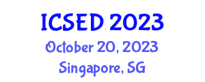 International Conference on Software Engineering and Development (ICSED) October 20, 2023 - Singapore, Singapore International Conference on Software Engineering and Development (ICSED) October 20, 2023 - Singapore, Singapore