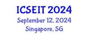 International Conference on Software Engineering and Information Technology (ICSEIT) September 12, 2024 - Singapore, Singapore