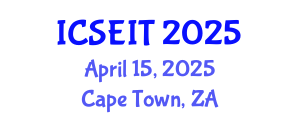 International Conference on Software Engineering and Information Technology (ICSEIT) April 15, 2025 - Cape Town, South Africa