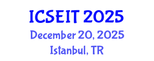 International Conference on Software Engineering and Information Technology (ICSEIT) December 20, 2025 - Istanbul, Turkey