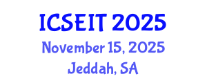 International Conference on Software Engineering and Information Technology (ICSEIT) November 15, 2025 - Jeddah, Saudi Arabia