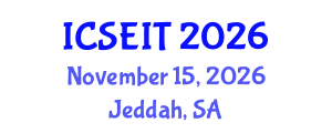 International Conference on Software Engineering and Information Technology (ICSEIT) November 15, 2026 - Jeddah, Saudi Arabia