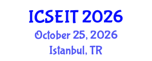 International Conference on Software Engineering and Information Technology (ICSEIT) October 25, 2026 - Istanbul, Turkey