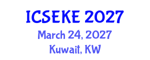 International Conference on Software Engineering and Knowledge Engineering (ICSEKE) March 24, 2027 - Kuwait, Kuwait International Conference on Software Engineering and Knowledge Engineering (ICSEKE) March 24, 2027 - Kuwait, Kuwait