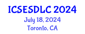 International Conference on Software Engineering and Software Development Life Cycle (ICSESDLC) July 18, 2024 - Toronto, Canada