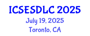 International Conference on Software Engineering and Software Development Life Cycle (ICSESDLC) July 19, 2025 - Toronto, Canada