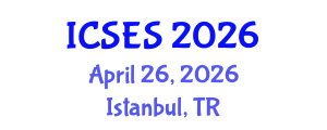 International Conference on Software Engineering and Systems (ICSES) April 26, 2026 - Istanbul, Turkey