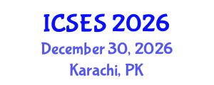 International Conference on Software Engineering and Systems (ICSES) December 30, 2026 - Karachi, Pakistan International Conference on Software Engineering and Systems (ICSES) December 30, 2026 - Karachi, Pakistan