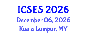 International Conference on Software Engineering and Systems (ICSES) December 06, 2026 - Kuala Lumpur, Malaysia International Conference on Software Engineering and Systems (ICSES) December 06, 2026 - Kuala Lumpur, Malaysia