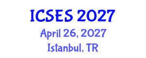 International Conference on Software Engineering and Systems (ICSES) April 26, 2027 - Istanbul, Turkey International Conference on Software Engineering and Systems (ICSES) April 26, 2027 - Istanbul, Turkey
