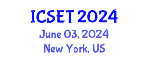 International Conference on Software Engineering and Technology (ICSET) June 03, 2024 - New York, United States
